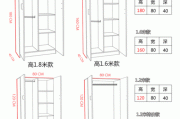 衣柜尺寸标准长宽高,单人衣柜尺寸标准长宽高