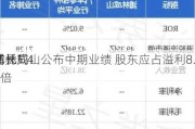 浦林成山公布中期业绩 股东应占溢利8.
亿元同
增长1.48倍