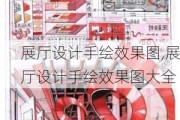 展厅设计手绘效果图,展厅设计手绘效果图大全