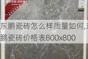 东鹏瓷砖怎么样质量如何,东鹏瓷砖价格表800x800