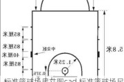 标准篮球场尺寸图cad,标准篮球场尺寸图片