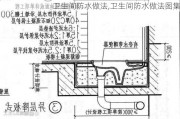 卫生间防水做法,卫生间防水做法图集