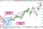 Pagerduty, Inc.盘中异动 下午盘股价大跌5.01%