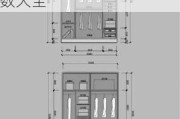 家装卧室衣柜设计图参数,家装卧室衣柜设计图参数大全