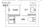 卫生间装修设计平面图,卫生间装修设计平面图怎么画