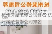 杭州房屋装修公司排名,杭州房子装修公司排名