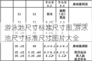 游泳池尺寸标准尺寸图,游泳池尺寸标准尺寸图片大全