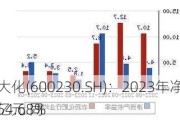 沧州大化(600230.SH)：2023年净利润1.90亿元 同
减少54.68%