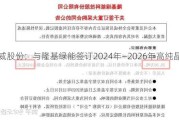 通威股份：与隆基绿能签订2024年―2026年高纯晶硅
合同