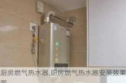 厨房燃气热水器,厨房燃气热水器安装效果图