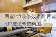 两室loft装修效果图,两室h户型装修效果图