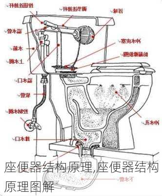 座便器结构原理,座便器结构原理图解