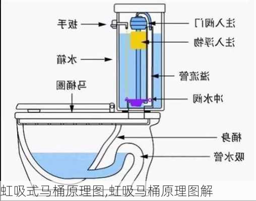 虹吸式马桶原理图,虹吸马桶原理图解