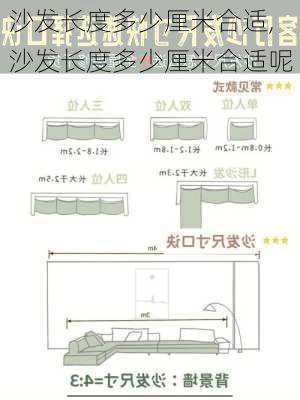 沙发长度多少厘米合适,沙发长度多少厘米合适呢