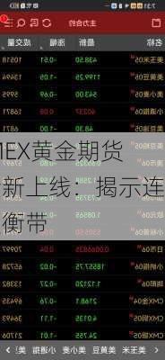 COMEX黄金期货
成交量新上线：揭示连续多空失衡带