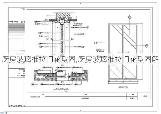 厨房玻璃推拉门花型图,厨房玻璃推拉门花型图解