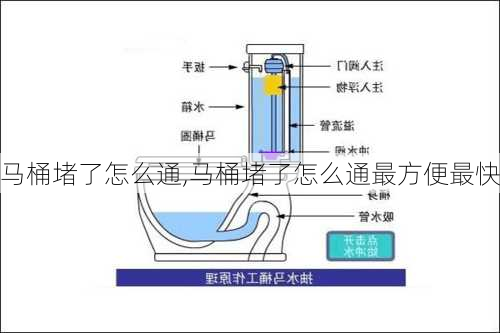 马桶堵了怎么通,马桶堵了怎么通最方便最快