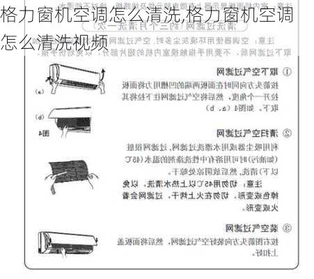 格力窗机空调怎么清洗,格力窗机空调怎么清洗视频