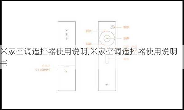 米家空调遥控器使用说明,米家空调遥控器使用说明书