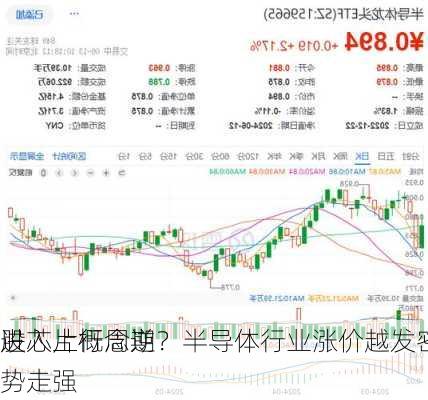 进入上行周期？半导体行业涨价越发密集 
股芯片概念逆势走强
