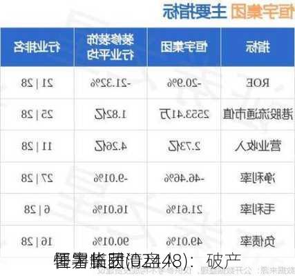 恒宇集团(02448)：破产
署署长获
任为临时清盘人