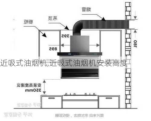 近吸式油烟机,近吸式油烟机安装高度