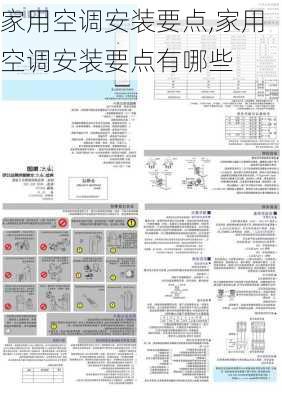 家用空调安装要点,家用空调安装要点有哪些