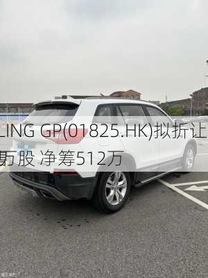 STERLING GP(01825.HK)拟折让约1.8%配售
4800万股 净筹512万
元