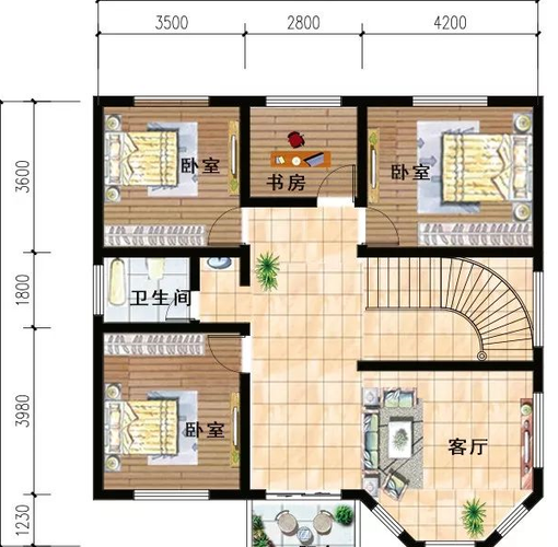 农村住宅户型图,农村住宅户型图图片