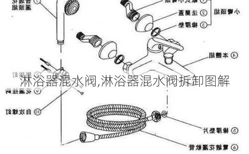 淋浴器混水阀,淋浴器混水阀拆卸图解