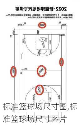 标准篮球场尺寸图,标准篮球场尺寸图片