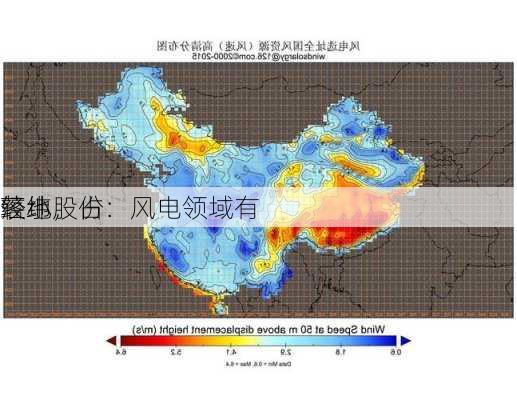 经纬股份：风电领域有
落地，占
较小