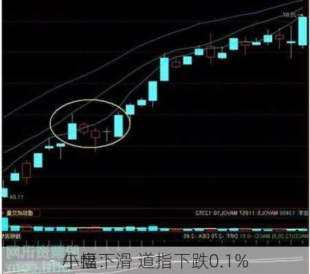 午盘：
小幅下滑 道指下跌0.1%