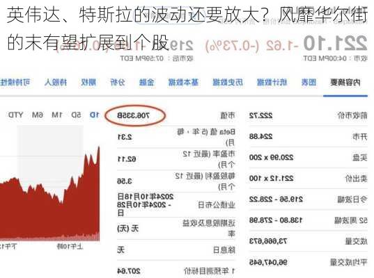 英伟达、特斯拉的波动还要放大？风靡华尔街的末有望扩展到个股