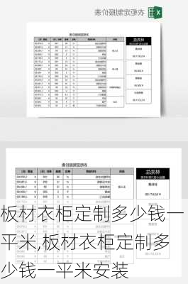 板材衣柜定制多少钱一平米,板材衣柜定制多少钱一平米安装