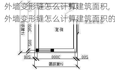 外墙变形缝怎么计算建筑面积,外墙变形缝怎么计算建筑面积的