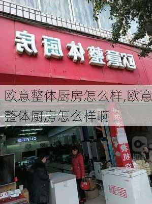 欧意整体厨房怎么样,欧意整体厨房怎么样啊