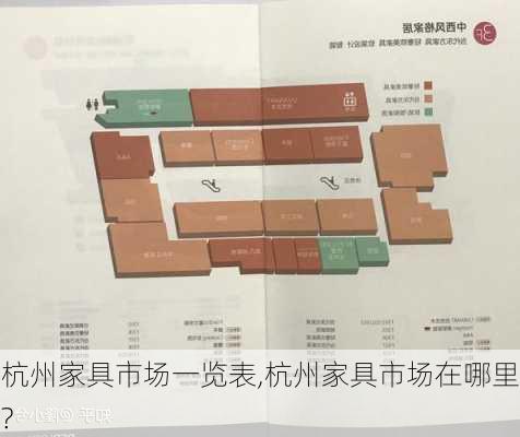 杭州家具市场一览表,杭州家具市场在哪里?