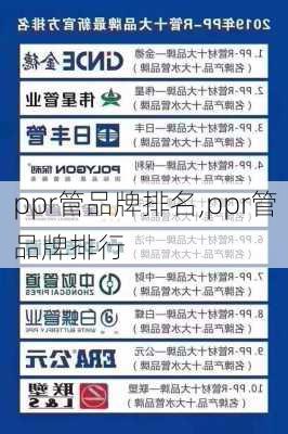 ppr管品牌排名,ppr管品牌排行