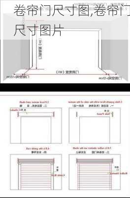 卷帘门尺寸图,卷帘门尺寸图片